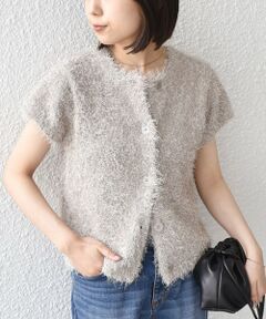 SHIPS / シップス ニット・セーター | 《予約》SHIPS Colors:〈手洗い可能〉フェザー クルーネック 2WAY ニット◆