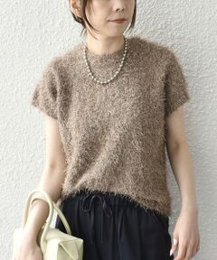 SHIPS / シップス ニット・セーター | 《予約》SHIPS Colors:〈手洗い可能〉フェザー クルーネック 2WAY ニット◆