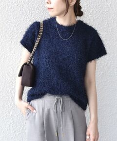 SHIPS / シップス ニット・セーター | 《予約》SHIPS Colors:〈手洗い可能〉フェザー クルーネック 2WAY ニット◆