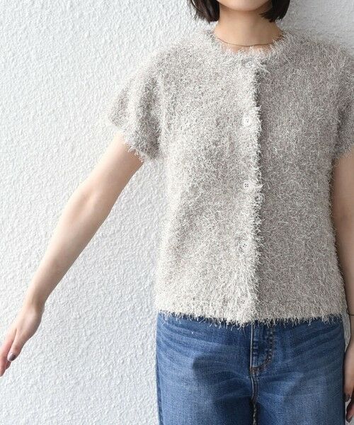 SHIPS / シップス ニット・セーター | 《予約》SHIPS Colors:〈手洗い可能〉フェザー クルーネック 2WAY ニット◆ | 詳細10