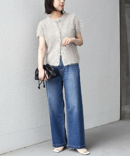 SHIPS / シップス ニット・セーター | 《予約》SHIPS Colors:〈手洗い可能〉フェザー クルーネック 2WAY ニット◆ | 詳細11