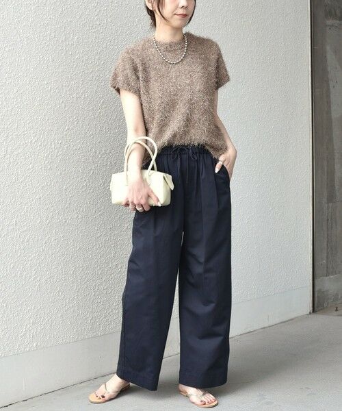 SHIPS / シップス ニット・セーター | 《予約》SHIPS Colors:〈手洗い可能〉フェザー クルーネック 2WAY ニット◆ | 詳細20