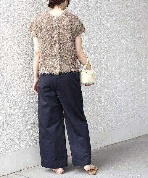 SHIPS / シップス ニット・セーター | 《予約》SHIPS Colors:〈手洗い可能〉フェザー クルーネック 2WAY ニット◆ | 詳細24