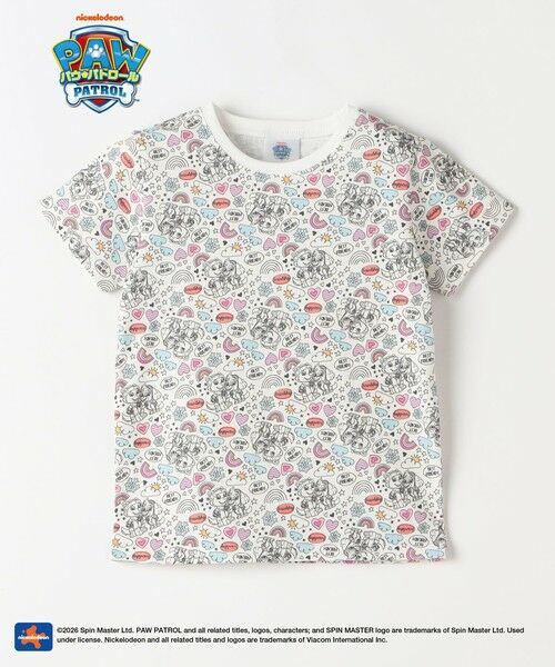 SHIPS / シップス Tシャツ | 《予約》SHIPS Colors:80〜110cm / パウ・パトロール プリント Tシャツ◆（ライトホワイト）
