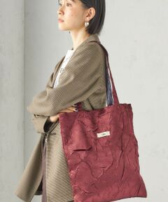 SHIPS / シップス トートバッグ | 《予約》【SHIPS別注】Uhr: クラッシュ サテン トート バッグ