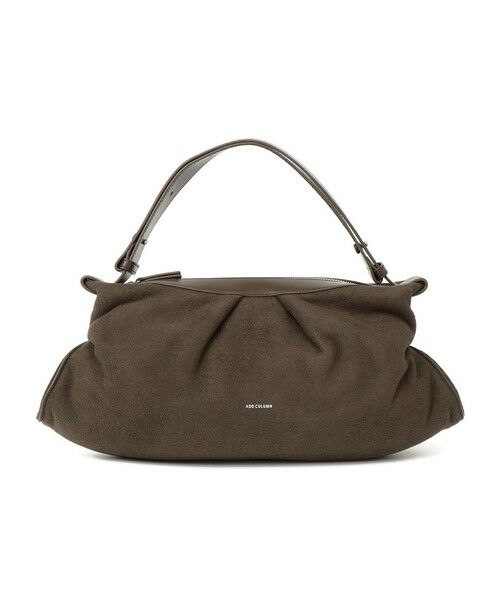 SHIPS / シップス ハンドバッグ | ADD CULUMN:DENT SHLD S（ブラウン）