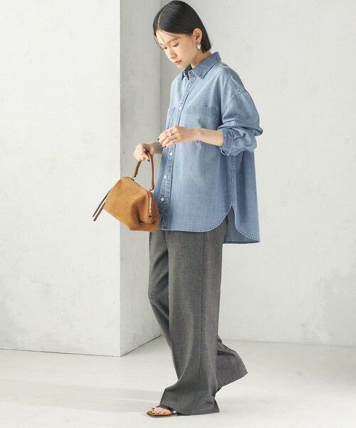 SHIPS / シップス シャツ・ブラウス | 《予約》〈洗濯機可能〉7.8 oz デニム オーバー シャツ | 詳細3