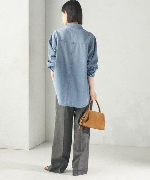 SHIPS / シップス シャツ・ブラウス | 《予約》〈洗濯機可能〉7.8 oz デニム オーバー シャツ | 詳細4