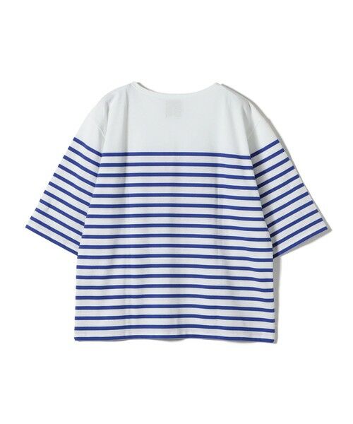SHIPS / シップス カットソー（半袖以外） | 【SHIPS別注】Le minor: パネル ボーダー チュニック | 詳細24