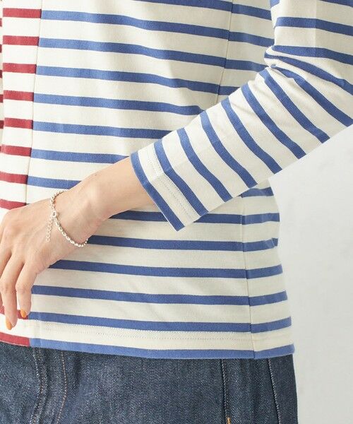 SHIPS / シップス カットソー（半袖以外） | 【SHIPS別注】Le minor: バイカラー ボートネック プルオーバー | 詳細21