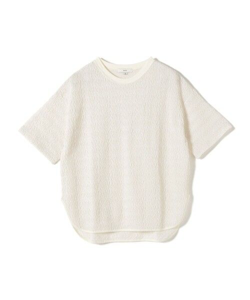 SHIPS / シップス Tシャツ | 【WEB限定】〈手洗い可能〉ウェーブ クレープ ショート スリーブ カットソー | 詳細8