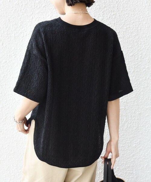 SHIPS / シップス Tシャツ | 【WEB限定】〈手洗い可能〉ウェーブ クレープ ショート スリーブ カットソー | 詳細16