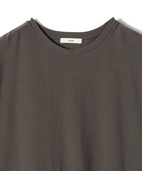 SHIPS / シップス Tシャツ | 〈手洗い可能〉レース コンビ フレンチ スリーブ TEE | 詳細14