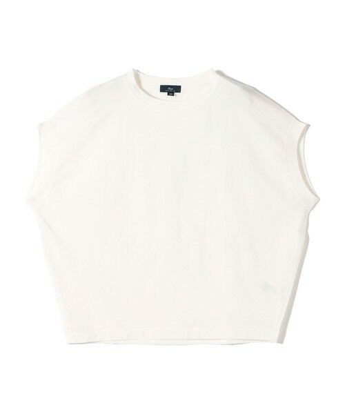 SHIPS / シップス カットソー | SHIPS Primary Navy Label:〈手洗い可能〉サイロ プレミアム TEE（ホワイト）