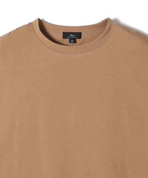 SHIPS / シップス カットソー | SHIPS Primary Navy Label:〈手洗い可能〉サイロ プレミアム TEE | 詳細4