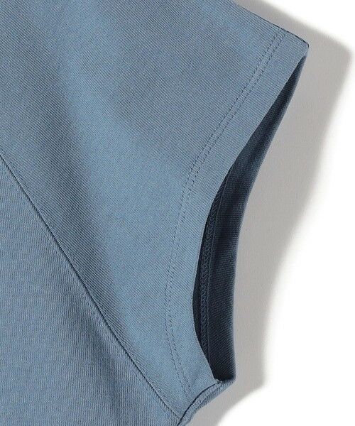 SHIPS / シップス カットソー | SHIPS Primary Navy Label: コットン スクエア ネック プルオーバー | 詳細5