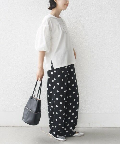 SHIPS / シップス カットソー | 《予約》【WEB限定】〈接触冷感/UVカット/汗染み防止加工〉FUNCTION 袖 レース プルオーバー | 詳細3