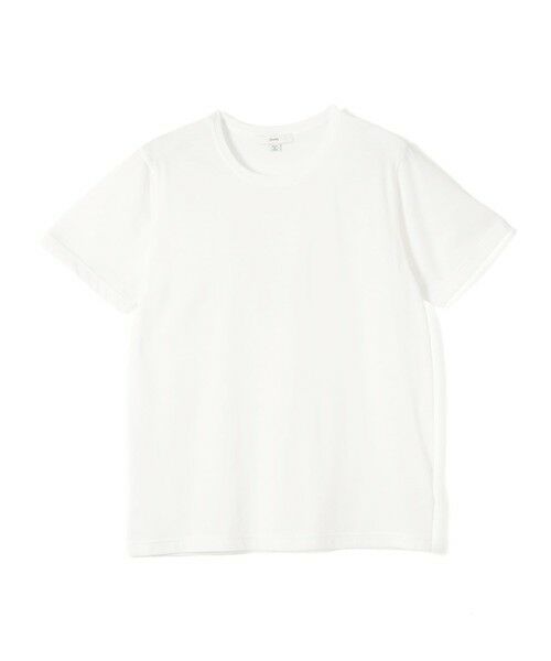 SHIPS / シップス Tシャツ | シアー ショート スリーブ TEE（ホワイト）