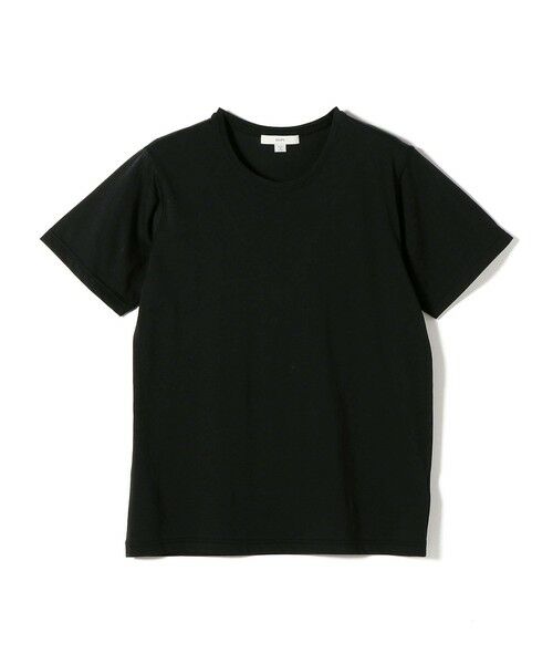 SHIPS / シップス Tシャツ | シアー ショート スリーブ TEE（ブラック）