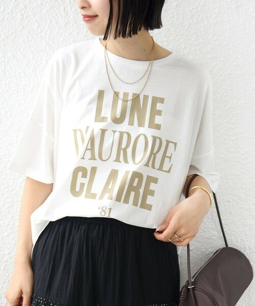 SHIPS / シップス Tシャツ | 《予約》【SHIPS別注】81BRANCA: 5分袖 ロゴ・フォト TEE | 詳細4
