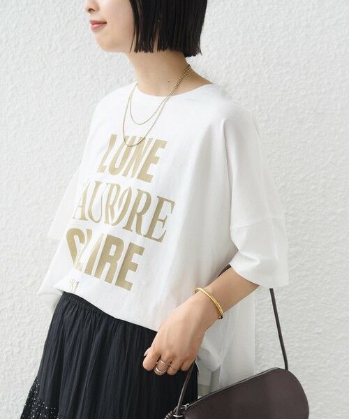 SHIPS / シップス Tシャツ | 《予約》【SHIPS別注】81BRANCA: 5分袖 ロゴ・フォト TEE | 詳細5