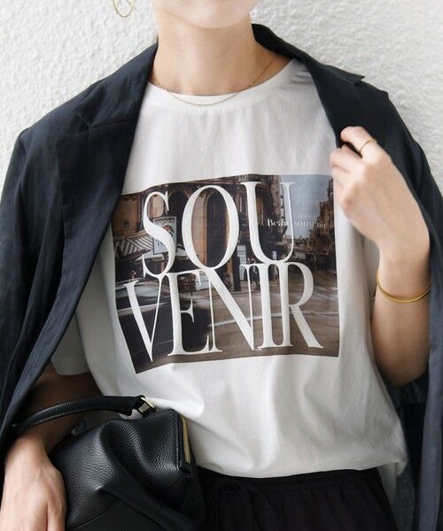 SHIPS / シップス Tシャツ | 《予約》【SHIPS別注】81BRANCA: 5分袖 ロゴ・フォト TEE | 詳細19