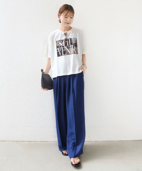 SHIPS / シップス Tシャツ | 【SHIPS別注】81BRANCA: 5分袖 ロゴ・フォト TEE | 詳細20