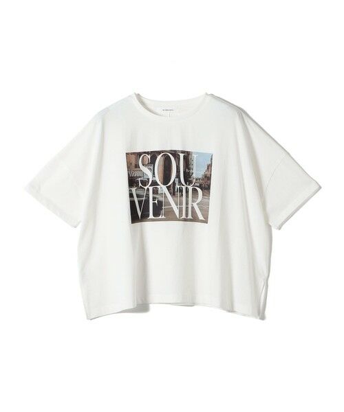 SHIPS / シップス Tシャツ | 【SHIPS別注】81BRANCA: 5分袖 ロゴ・フォト TEE | 詳細25