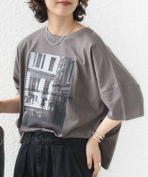 SHIPS / シップス Tシャツ | 《予約》【SHIPS別注】81BRANCA: 5分袖 ロゴ・フォト TEE | 詳細27