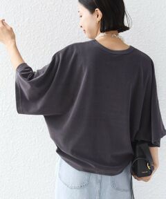 SHIPS / シップス カットソー | 《予約》〈接触冷感 / UVカット〉マイクロ パイル ドルマン スリーブ プルオーバー