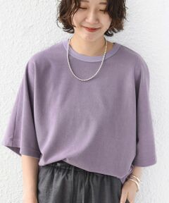 SHIPS / シップス カットソー | 《予約》〈接触冷感 / UVカット〉マイクロ パイル ドルマン スリーブ プルオーバー