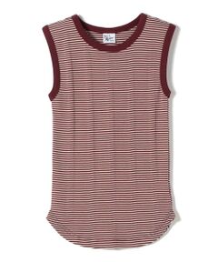 SHIPS / シップス タンクトップ | 【SHIPS別注】miller: ノースリーブ ボーダー カットソー