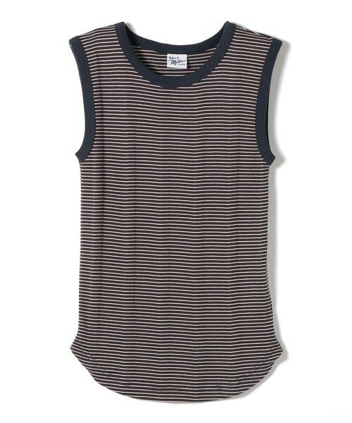 SHIPS / シップス タンクトップ | 【SHIPS別注】miller: ノースリーブ ボーダー カットソー | 詳細22