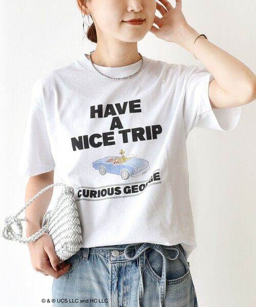 SHIPS / シップス Tシャツ | 【SHIPS別注】GOOD ROCK SPEED/Curious George/TEE（ホワイト）