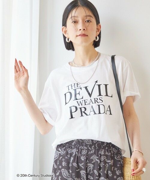 SHIPS / シップス Tシャツ | 【SHIPS別注】GOOD ROCK SPEED: The devil wears PRADA（ホワイト）