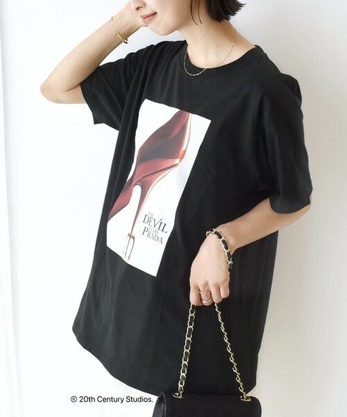 SHIPS / シップス Tシャツ | 【SHIPS別注】GOOD ROCK SPEED: The devil wears PRADA（ブラック）