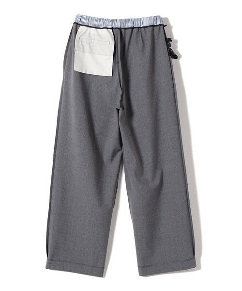 SHIPS / シップス その他パンツ | SHIPS Primary Navy Label:〈手洗い可能〉サマー ウール イージー パンツ | 詳細3