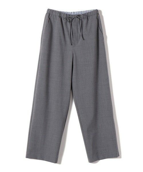 SHIPS / シップス その他パンツ | SHIPS Primary Navy Label:〈手洗い可能〉サマー ウール イージー パンツ（グレー）