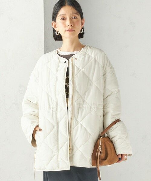 SHIPS / シップス ブルゾン | 《予約》〈撥水加工/手洗い可能〉HEAT 中綿 キルティング ジップ ブルゾン | 詳細11