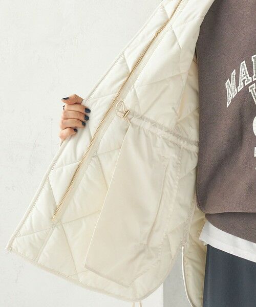 SHIPS / シップス ブルゾン | 《予約》〈撥水加工/手洗い可能〉HEAT 中綿 キルティング ジップ ブルゾン | 詳細12