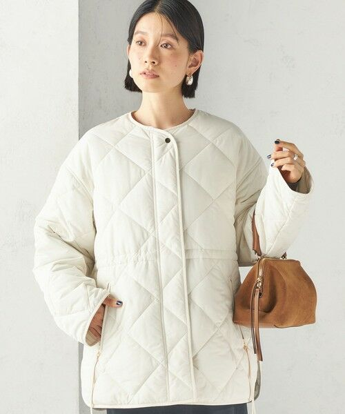 SHIPS / シップス ブルゾン | 《予約》〈撥水加工/手洗い可能〉HEAT 中綿 キルティング ジップ ブルゾン | 詳細9