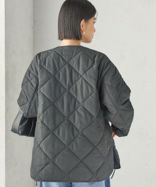 SHIPS / シップス ブルゾン | 《予約》〈撥水加工/手洗い可能〉HEAT 中綿 キルティング ジップ ブルゾン | 詳細21