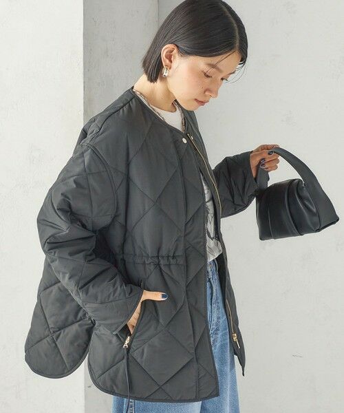 SHIPS / シップス ブルゾン | 《予約》〈撥水加工/手洗い可能〉HEAT 中綿 キルティング ジップ ブルゾン | 詳細22