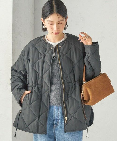 SHIPS / シップス ブルゾン | 《予約》〈撥水加工/手洗い可能〉HEAT 中綿 キルティング ジップ ブルゾン | 詳細25