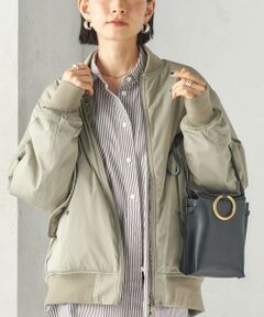 SHIPS / シップス ブルゾン | 《予約》【SHIPS別注】ARMY TWILL: リバーシブル フリース ブルゾン