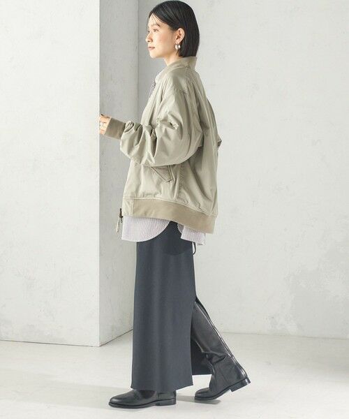 SHIPS / シップス ブルゾン | 《予約》【SHIPS別注】ARMY TWILL: リバーシブル フリース ブルゾン | 詳細2