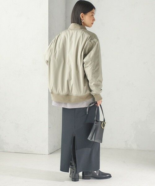 SHIPS / シップス ブルゾン | 《予約》【SHIPS別注】ARMY TWILL: リバーシブル フリース ブルゾン | 詳細3