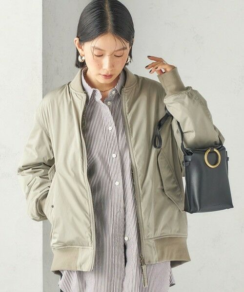 SHIPS / シップス ブルゾン | 《予約》【SHIPS別注】ARMY TWILL: リバーシブル フリース ブルゾン | 詳細5