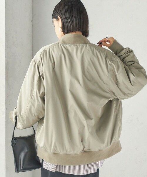 SHIPS / シップス ブルゾン | 《予約》【SHIPS別注】ARMY TWILL: リバーシブル フリース ブルゾン | 詳細8