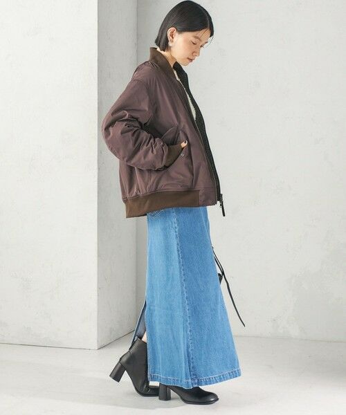 SHIPS / シップス ブルゾン | 《予約》【SHIPS別注】ARMY TWILL: リバーシブル フリース ブルゾン | 詳細26